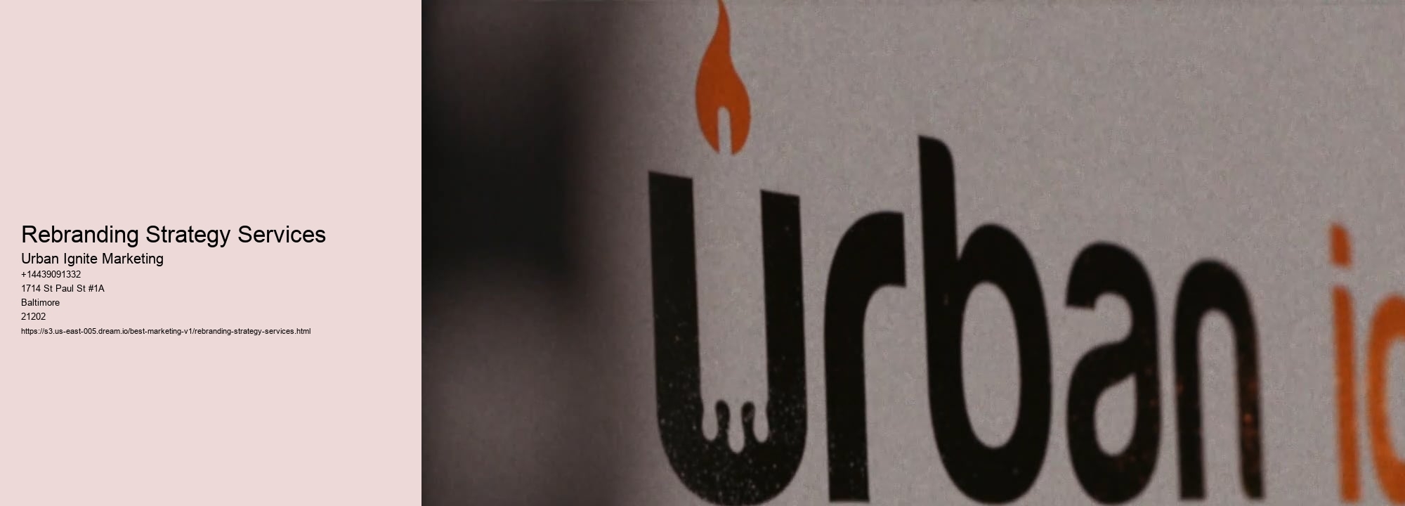 Rebranding Strategy Services